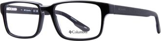 Columbia Mens C8000 Rectangular Eyeglasses In Black