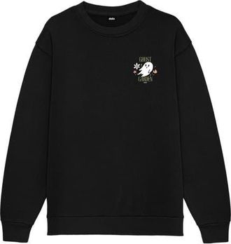 Dalix Ghost Garden Fleece Sweatshirt in Black at Nordstrom, Size Xxx-Large