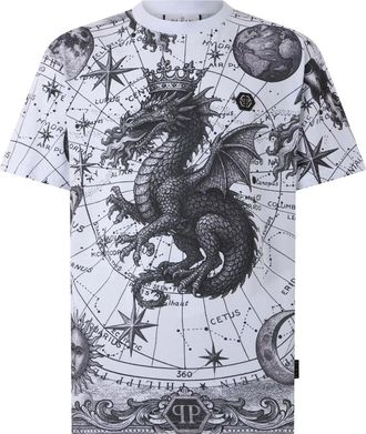 Philipp Plein Uomo, Top, Bianco, XL, new