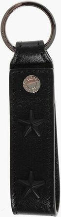 Jimmy Choo London Leather WARWICK Key Ring with Studs size Unica