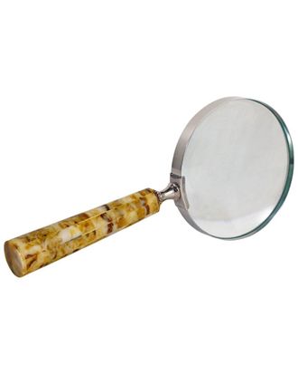 Sagebrook Home 9X4in Tortoise Handle Magnifying Glass