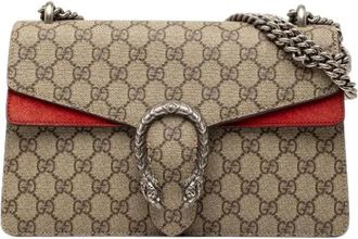 Gucci Pre-owned Cross Body Bags, female, Beige, Size: ONE SIZE Pre-owned Vintage Crossbody Bag