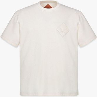 MCM Logo Patch Boucl&eacute; T-Shirt
