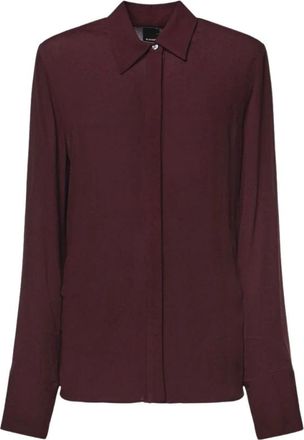 Pinko Pinko, Overhemden, Dames, Rood, S, Shirts