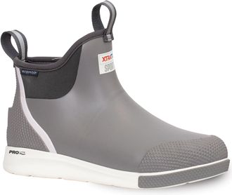 Xtratuf Unisex ADB Sport Rubber Grey Wellington Boots - Size UK 10