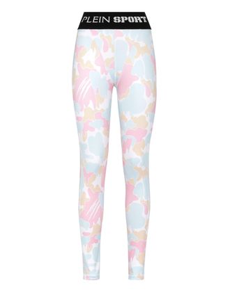 Plein Sport Sport Leggings Camouflage