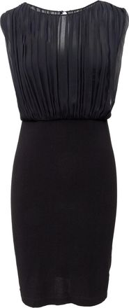 Alice & Olivia Alice + Olivia Pre-owned Womens + Pleated Dress - 00s - Black - Size EU 42 (Womens)