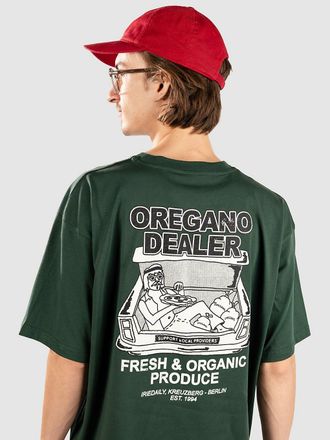 Iriedaily Oregano Dealer T-Shirt gr&uuml;n
