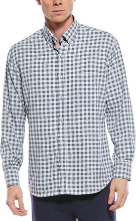 Tailorbyrd Tailorbryd Gingham Printed Performance Shirt