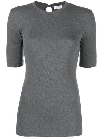 Brunello Cucinelli Gebreide top - Groen