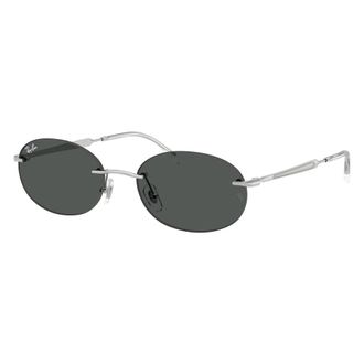 Ray-Ban Stijlvolle zonnebril Rb 3767 in zwart - unisex - Zonnebrillen - Grijs - 54 MM - Accessoires