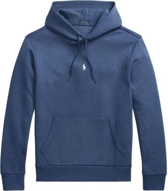 Polo Ralph Lauren Polo Pony hoodie - men - Recycled Polyester/Elastane/Cotton - S - Blue