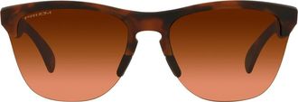 Oakley Frogskins Lite 63mm Gradient Oversized Round Sunglasses in Brown Tort at Nordstrom