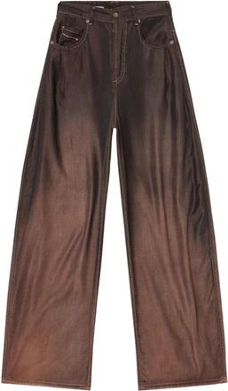 Diesel 1987 D-Khelz Jeans - Dames - Loose Fit Jeans - Bruin - W27 - Denim - Jeans