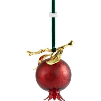 Michael Aram Pomegranate Glass Ornament in Red at Nordstrom
