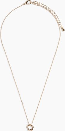 H&M Halskette mit Bl&uuml;tenanh&auml;nger - Gold