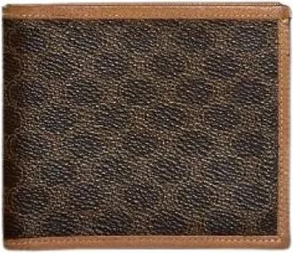 Celine Pre-owned Portafoglio Compatto in Tela Rivestita - - Pre-owned - Donna - Marrone - ONE SIZE