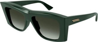 Bottega Veneta Ladies Black Square Sunglasses BV1270S 004