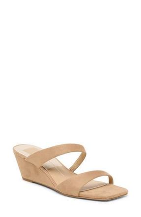 Dolce Vita Quilan Sandal in Bamboo Stella Suede at Nordstrom Rack, Size 6.5