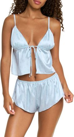 Honeydew Intimates Rowan Satin Short Pajamas in Newlywed Hearts at Nordstrom, Size X-Small