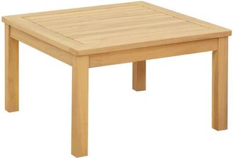 vidaXL Coffee Table Light Acacia 60 x 60 x 36 cm Solid Acacia Wood vidaXL