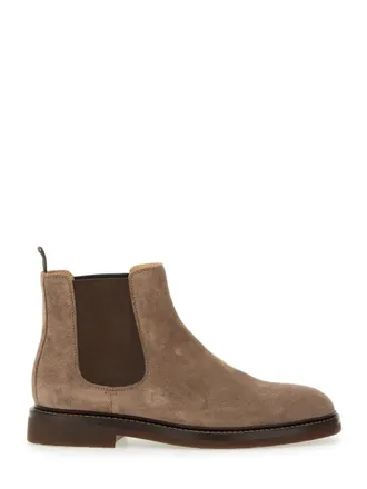 Brunello Cucinelli Brunello Cucinelli Suede Chelsea Boot