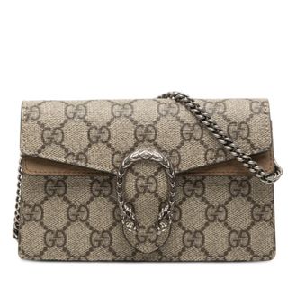 Gucci Pre-owned Gucci Mini GG Supreme Dionysus Crossbody Ladies 476432 496334