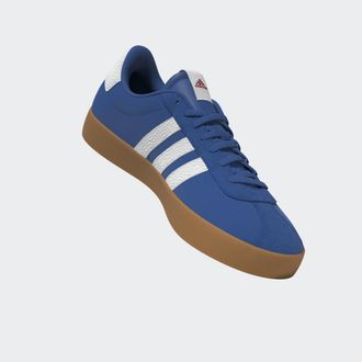 adidas Sneaker ADIDAS SPORTSWEAR VL COURT 3.0, Herren, Gr. 42,5, bright royal, cloud wei&szlig;, gum 3, Leder, Textil, Schuhe Sneaker, Design auf den Spuren des ad