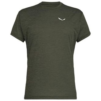 Salewa Puez Melange Dry S/S Tee T-Shirt f&uuml;r Herren | oliv