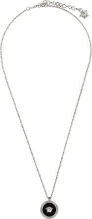 Versace Silver Medusa Pendant Necklace