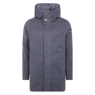 Roberto Ricci Design Hut Floating Parka Jacket - Heren - Mantels - Grijs - Maat: L Leer
