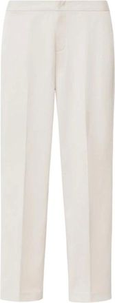 Fabiana Filippi Broeken, Dames, Wit, XL, Rechte Formele Broek