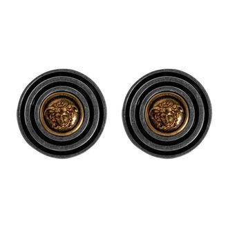 Versace Medusa Oorbellen - Heren - Oorbellen - Grijs - ONE Size - Accessoires
