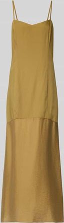 Jake*s Cocktailkleid mit Seitenschlitz in MESSING, Gr&ouml;&szlig;e 32