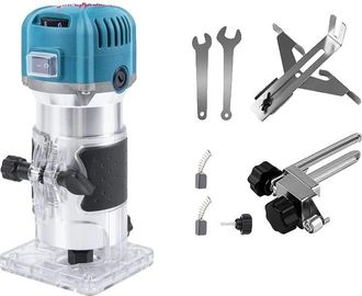 OEM Fresadora De Madera, 6 Velocidades Ajustables, Estructura De Aluminio Resistente, Modelo C-800w