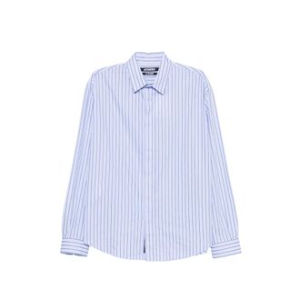 Jacquemus Dog-print Striped Shirt