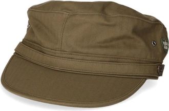 Human Made Militaire Stijl Pet met Hartlogo - Heren - Petten - Groen - M - Katoen - Accessoires