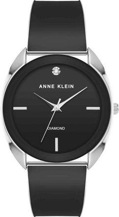 Anne Klein Classic Black Dial Ladies Watch AK-4041BKSV