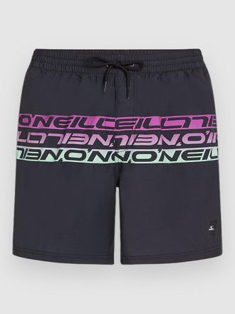 O'Neill Cali Stripe 16 Boardshorts zwart