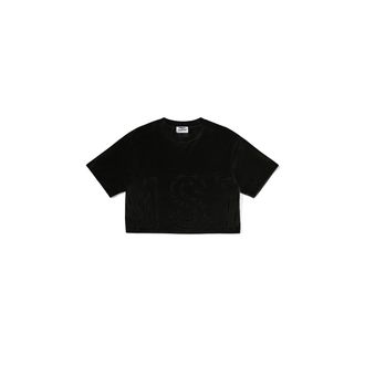 Freddy T-shirt cropped da donna comfort con maxi stampa