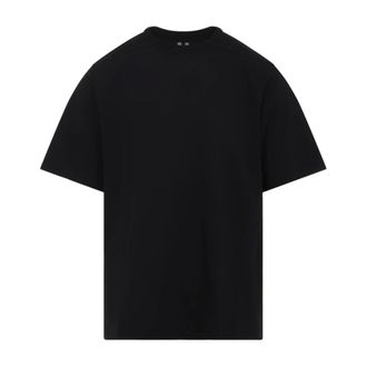 Rick Owens T-Shirts, male, Black, Size: XS Black T-Shirt Stylish Design Aw25