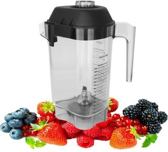 OEM Jarra De 1,4 Litros (48 Oz) Para Licuadoras Vitamix Advance: Compatible Con Las Licuadoras The Quiet One Vm0145, Barboss Y Advance