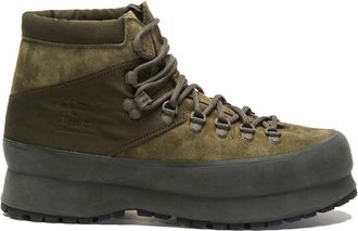 Ten c Anterselva Boots - Heren - Veterlaarzen - Groen - 42 EU - Leer - Schoenen