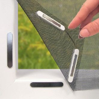 OEM Mosquitera Con Innovador Sistema De Fijaci&oacute;n Magn&eacute;tica. Tama&ntilde;o M&aacute;ximo 150 X 130 Cm, Se Puede Cortar A Medida. No Requiere Taladrar Ni Atornillar. Se F