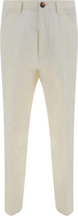 Brunello Cucinelli straight trousers - men - Wool/Cotton - 46 - Neutrals