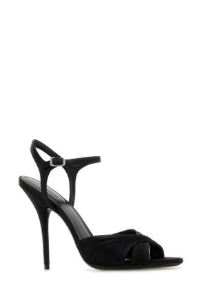 Balenciaga 851903w0wm0 1000 Black Scarpe Con Tacco High Heel Shoes