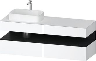 Duravit Qatego Consola Mueble Bajo Lavabo, 2 Extensiones, 2 - Duravit