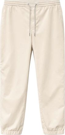 Moncler Slim-fit Trousers, male, Beige, Size: S Pantalone Sportivo