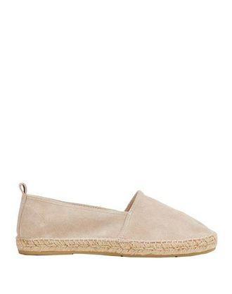 8 by YOOX SUEDE LEATHER ROUND TOE ESPADRILLES