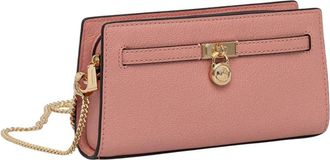 Michael Kors Hamilton Moderne Extra-Small Convertible Crossbody Bag - Dames - Schoudertassen - Roze - ONE Size - Leer - Tassen